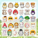 100 PCS Emotional Support Animal Stickers, Mental Health Stickers for Kids, Affirmation Sticker Pack for Water Bottles, Laptops, Phones