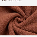 PATPAT Fleece Hooded Footed Clothes, Soft Warm Footie Covers, Car Seat Friendly, Easy Zip,Cute Romper Newborn Infant Jumpsuit