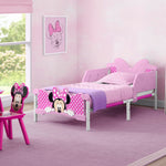 Delta Children Minnie Mouse 3D Toddler Bed, Pink