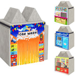 HAJOROM Play Panel for Kids Play Couch 4 PCS Childrens Play Panel for Toddler Foam Sofa (Play Couch not Included) (4 Styles)