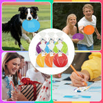 HyDren 24 Sets End of The Year Gifts 7'' Rubber Flying Discs Bulk with Inspirational Cards Fun Flying Disc Toy for End of The Year Graduation Party Favors Summer Gifts Sports Outdoor Activities
