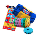 Geospace Read Spin Education Game for Kids – A Handheld Magnetic Spelling Game with Storage Pouch (Lower Case Letters)