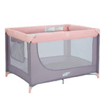 Pamo Babe Travel Foldable Portable Bassinet Baby Infant Comfortable Play Yard Crib Cot with Soft Mattress Breathable Mesh Walls, and Carry Bag Blue