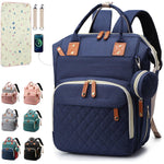 Diaper Bag Backpack Baby Bag, Baby Girl Boy Diaper Bag for Dad Mom with Pad, 16 Pockets, Pacifier Case, Large Diaper Bags Unisex for Travel (Colorful)