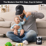 New Dad Gifts Box, 9 Pcs First Time Dad Gifts, Dad to Be Gifts for 1st Time with Tumbler Hat Onesie Socks Keychain for Baby Shower，Unique Kit for Soon to Be or Expecting Father