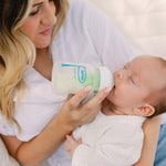 Dr. Brown's Anti-Colic Options+ Wide-Neck Baby Bottle Feeding Set, 5 oz/9 oz, with Bottle Travel Caps (Packaging May Vary)