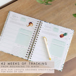 Pregnancy Journal for First Time Moms | Weekly Pregnancy Tracker & Baby Book | 200-Page Maternity Journal | Pregnancy Must Haves Keepsake Gift | Premium Hardcover Pregnancy Book for Expecting Moms