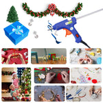 Glue Gun and Sticks Set, Hot Melt Glue Gun Mini for Crafts with 20 Pcs Glue Sticks, Small Hot Glue Guns with Hardshell Carrying Case for School DIY Arts, Craft