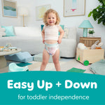 Easy Ups Girls & Boys Potty Training Pants, Size 3T-4T, 124 Count, Peppa Absorbent Training Underwear, Up to 100% Leakproof Day and Night, Hypoallergenic (Packaging May Vary)