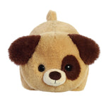 Aurora® Adorable Spudsters™ Doodle Dog Stuffed Animal - Round Shape Makes for Comforting Cuddles - Perfect for Kids All Ages and Animal Loving Adults - Brown 10.5 Inches