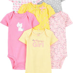 Simple Joys by Carter's Baby Girls' 6-Pack Sleeveless Bodysuit