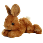 Aurora® Adorable Mini Flopsie™ Bitty Bunny™ Stuffed Animal - Playful Ease - Timeless Companions - Brown 8 Inches