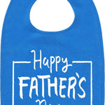 Aiden's Corner Handmade Cute Baby Boy Girl Happy 1st Father's Day Bib