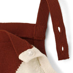 Gymboree,Unisex Kids,and Newborn Overall 2 Piece Pant Set,Smoked Paprika Fox,Preemie,