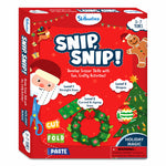 Skillmatics Scissor Skills Activity Book - Snip, Snip Holiday Magic, Art & Craft Christmas Kit for Kids, 2 Child-Safe Scissors, 25 Fun Activities, Gifts for Girls & Boys Ages 3, 4, 5, 6, 7