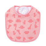 Hakochia Waterproof Baby Bibs Organic Cotton Soft Absorbent Baby Bandana Drool Bibs With Adjustable Snaps for Girls Teething and Drooling 3-36 Months