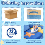 11Pcs Modular Kids Play Couch, Indoor Child Sectional Sofa for Toddlers over 1 year old, Nugget Couch for Playroom Living Room, Convertible Foam Climbing Blocks Sofa for Boys and Girls, Stars and Moon