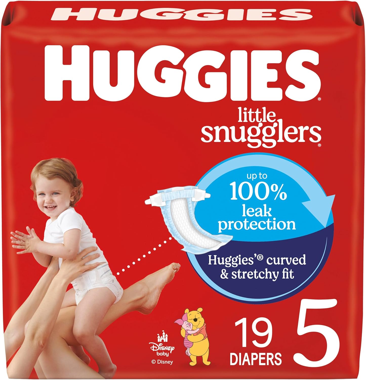 Huggies Size Newborn Diapers, Little Snugglers Baby Diapers, Size Newborn (up to 10 lbs), 31 Count, Packaging May Vary