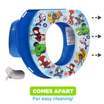 Spidey and His Amazing Friends Team Up 2 Piece Essential Potty Training Set - Soft Potty Seat, Step Stool