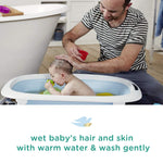 Baby Dove Tip to Toe Baby Body Wash For Baby's Sensitive Skin Sensitive Moisture Washes Away Bacteria, Fragrance-Free and Hypoallergenic Baby Soap, 13 Fl Oz (Pack of 3)