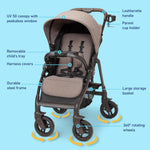 Graco Merge Stroller - Swivel Wheel Baby Stroller with 360-Degree Rotating Wheels