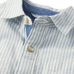 Gymboree,Boys,and Toddler Long Sleeve Button Up Shirts,Dusty Robin,4 Years