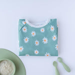 Torange Baby Bib, Long Sleeve Bib for Toddler, Waterproof Bibs for Baby, Baby-Led Weaning Smock, Machine Washable Feeding Bib
