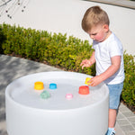 tickit Silisoft Round Colorful Stacking Cups, 7 Soft Silicone Stacking, Nesting & Sensory Play Cups for Baby’s Fine Motor Skills and Early Learning, Rainbow