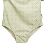 Gerber Baby Girls One-Piece Swimsuit, Eyelet Floral, 2T