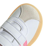 Adidas Unisex-Baby VL Court 3.0, White/Bliss Pink/Alumina, 5
