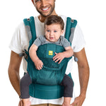 LÍLLÉbaby Complete Airflow Ergonomic 6-in-1 Baby Carrier Infant to Toddler with Lumbar Support (7-45 Pounds), 360 Degree Baby Wearing, Inward and Outward Facing (Pacific Coast)