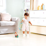 Hape Dancing Butterflies Push and Pull Toy, Assorted Colors, 12+ Months, L: 4, W: 6.9, H: 22.2 inch