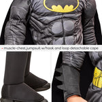 Rubies DC Comics Deluxe Boy's Batman Costume for Themed Parties and Halloween, X-Small
