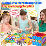 Montessori Toys for Toddlers,Alphabet Mystery Box Letters Matching Game Learning Toys Educational Preschool Games for Kids Ages 3-7 Easter Basket Stuffers Birthday Gifts Toys for Kids Ages 2-4 5-7