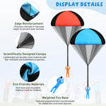 Parachute Toy for Kids, Outdoor Toys Flying Parachute Men, Inside & Outside Toys for or 3 4 5 6 7 8 9 10 11 12 Year Old, Easter Basket Stuffers for Kids Grandkids Ideal 2026 Unique Party Favors
