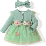 Baby Girl Dress Infant Clothes Newborn Fall Winter Outfits Plaid Dresses Cute Birthday Gifts Holiday Princess Dress for Girls