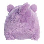 Aurora® Adorable Spudsters™ Harlo Hippo™ Stuffed Animal - Round Shape Makes for Comforting Cuddles - Perfect for Kids All Ages and Animal Loving Adults - Purple 10.5 Inches