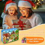 LELEMON Puzzles for Kids Ages 4-6, Farm Puzzle 60 Piece Puzzles for Kids in a Metal Box, Educational Kids Puzzles Jigsaw Puzzles Childrens Puzzle Games Puzzle Toys for Girls and Boys