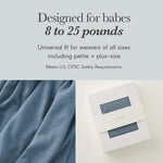 Solly Baby Wrap Carrier, Newborn to Toddler 8-25 Lbs., Buttery-Soft & Lightweight Fabric, Postpartum Essential, Mother’s Day Gift for New Moms, Driftwood Stripe