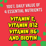 Flintstones Vitamins for Picky Kids + Iron, Kids Multivitamin Gummies with Vitamin C, D, E, B6 and Iron, Gummy Multivitamins for Picky Children, Grape Flavored, 60 Gummies