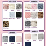 Fruit of the Loom Cozy Thermal Wrap Booties with Non-Slip Grips for Baby & Toddler Girls, Boys, Unisex - Pink Sherpa (12-18 Months)