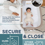 Baby Delight Beside Me Dreamer Bassinet | Bedside Sleeper & Baby Bassinet | 6-Position Height Adjustment | 100% GOTS Certified Organic Cotton Fabric | Organic Mocha