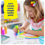 Dan&Darci Aqua Fairy Water Gel Kit for Kids - Gifts for Girls - Magic Elf Toy Kits - Waters Pets - DIY Squishy Maker Set - Craft for Kids - Make Your Own Squishies Toys Crafts - Gifts for Boys & Girls