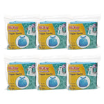 Nuby Diaper Disposal Bags for Baby - (6-Pack) 50 Count Disposable Bags - Fresh Baby Powder Scent - Blue