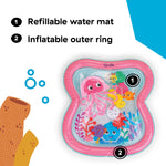 Baby Einstein Ocean Explorers Jiggling Janet Water Mat, Multisensory, Pink, Newborn +
