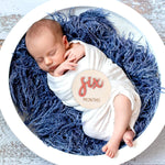 Hello World Newborn Sign Baby Milestone Signs, Newborn Milestone Age Wooden Cards from 1-12 Months, Baby Growth Cards, Double Sided Engraved Keepsake for Girls Photo Props