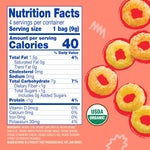 Earth's Best Organic Melty Hoops, Bite-Sized Snacks for Babies 8 Months and Up, Strawberry and Mango, 0.32 Ounce Individual Bags (Pack of 4)