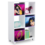 Delta Children 6 Cubby Deluxe Storage Unit, DC Comics Wonder Woman