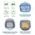 Wildkin Kids Insulated Lunch Box, Keeps Food Hot or Cold, BPA-Free with Mesh Pockets & Easy-Clean Lining – Ideal for School, Travel & Daycare – On the Go