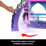 Monster High Doll House, Haunted High School Playset with 7 Play Areas & 35+ Storytelling Pieces Including Furniture & Accessories
